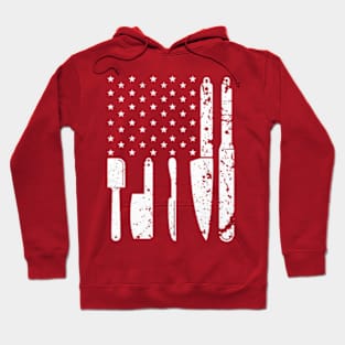 The Best American Chef Flag Hoodie